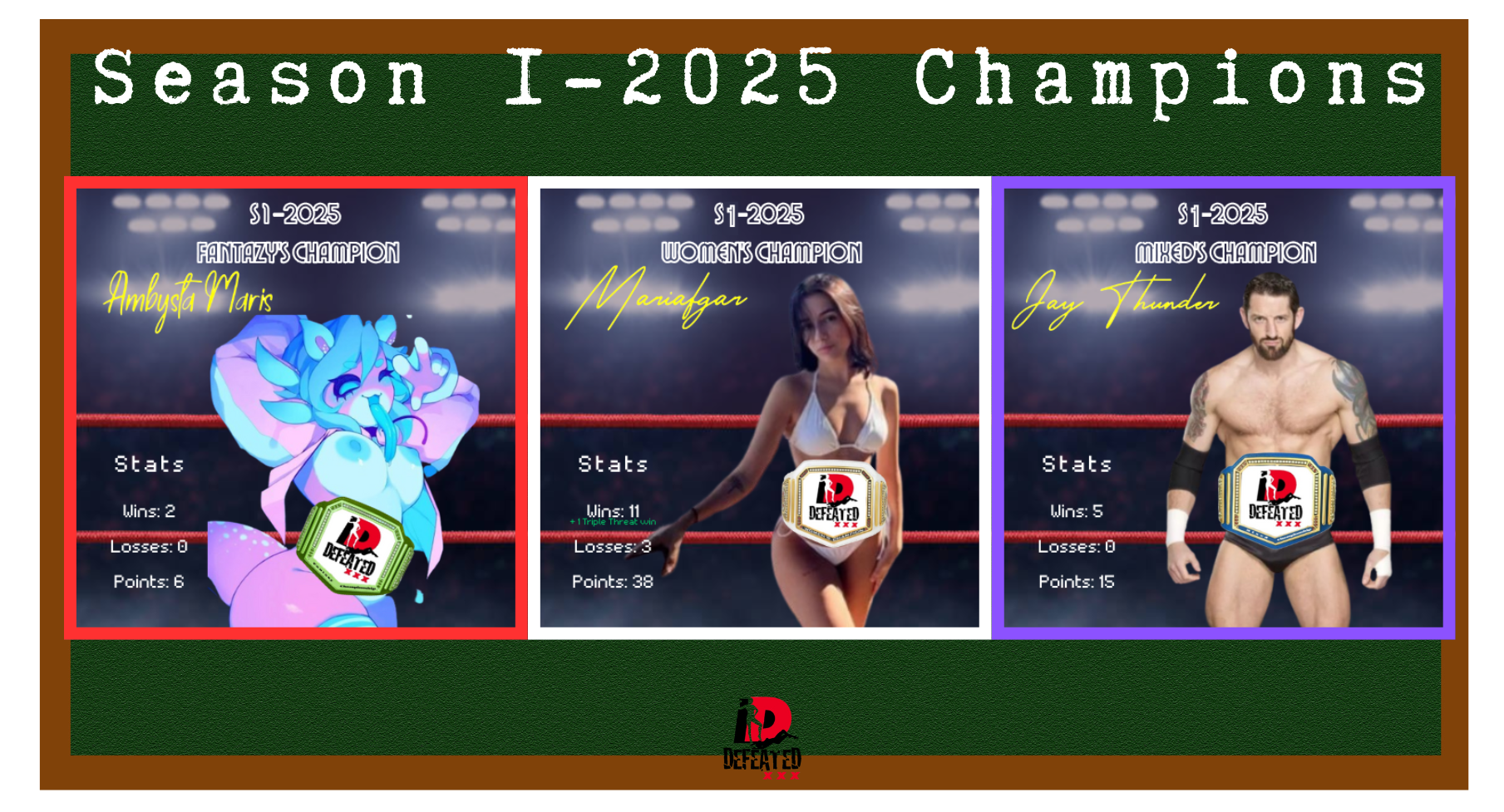 [IMAGE:https://venus.chatfighters.com/Content/Attachments/Aq/Aqp-0IJsPgIUJlL8qbH9yXIW3dA.png/Season_1_2025_Champions1.png]